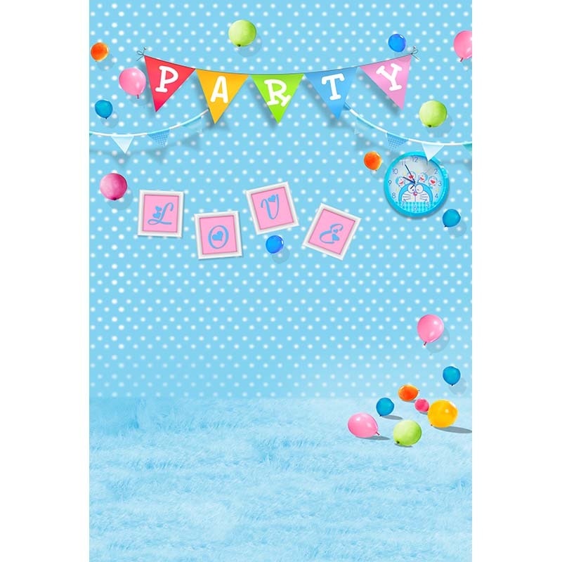 Detail Background Ulang Tahun Biru Nomer 15
