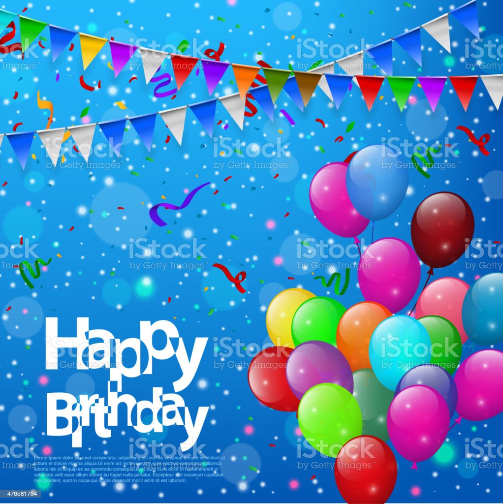 Detail Background Ulang Tahun Biru Nomer 42