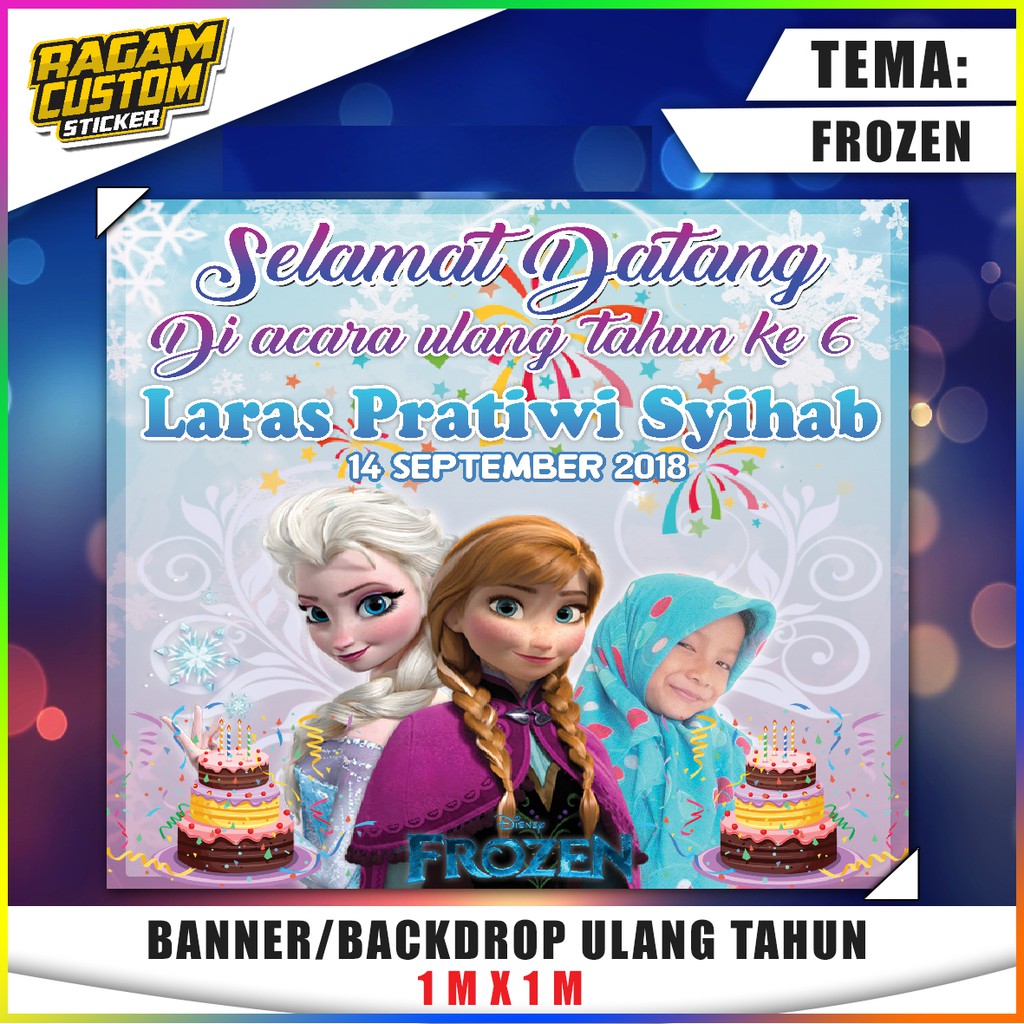 Detail Background Ulang Tahun Frozen Nomer 35