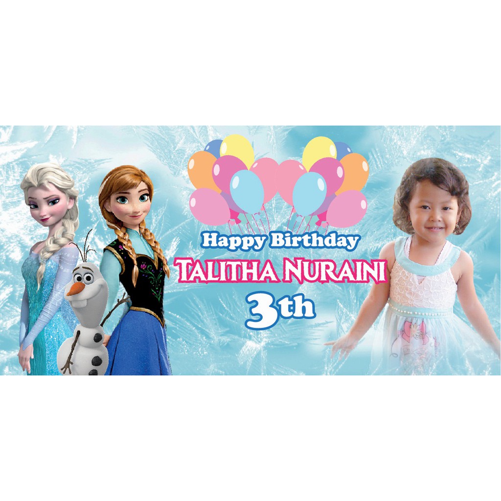 Detail Background Ulang Tahun Frozen Nomer 7