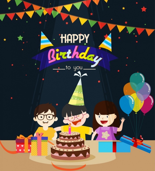 Background Ulang Tahun Lucu - KibrisPDR