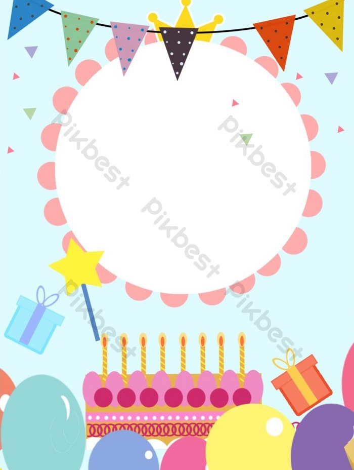 Detail Background Ulang Tahun Lucu Nomer 25