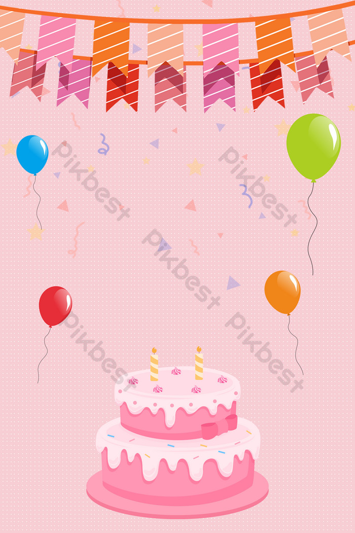 Detail Background Ulang Tahun Lucu Nomer 45