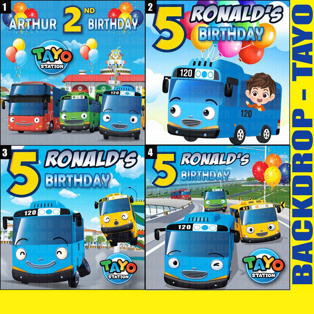 Detail Background Ulang Tahun Tayo Nomer 40