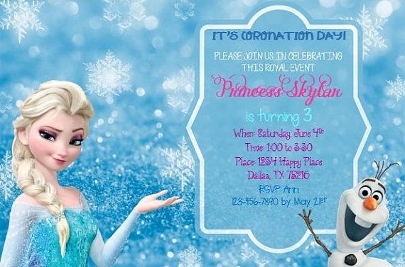 Detail Background Ultah Frozen Nomer 11