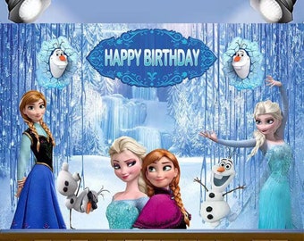 Detail Background Ultah Frozen Nomer 49