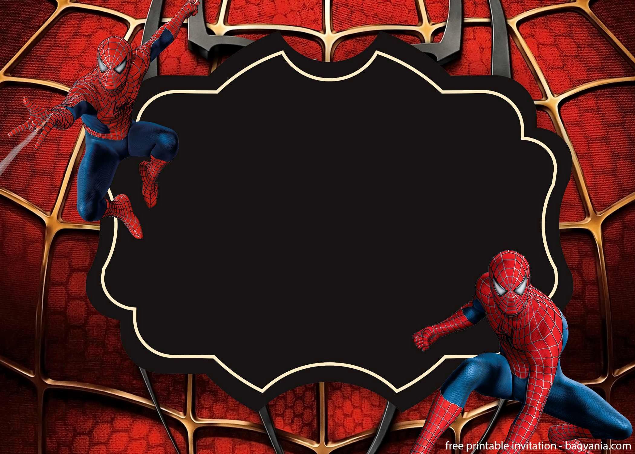 Detail Background Ultah Spiderman Nomer 3