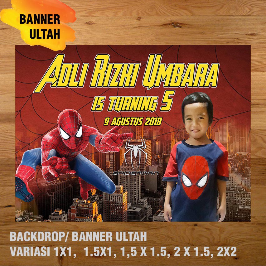 Detail Background Ultah Spiderman Nomer 24