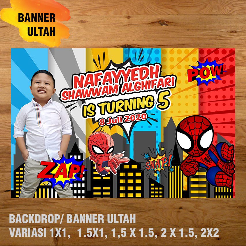 Detail Background Ultah Spiderman Nomer 25