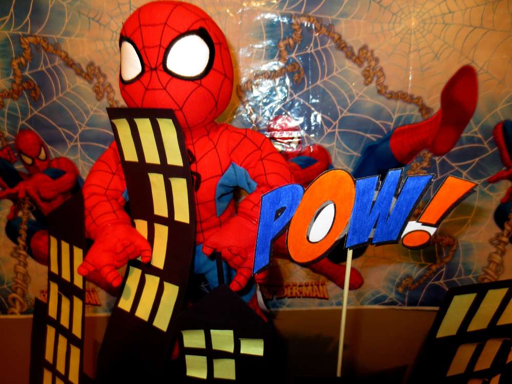 Detail Background Ultah Spiderman Nomer 39