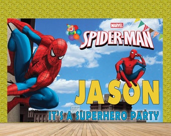 Detail Background Ultah Spiderman Nomer 53