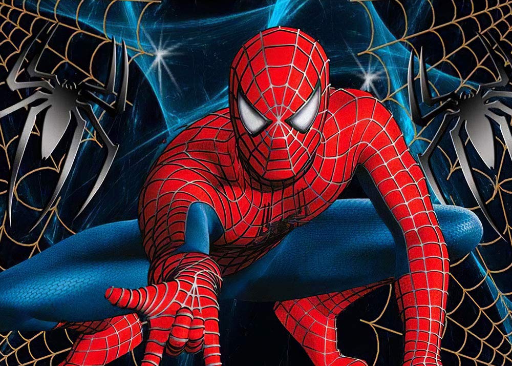 Detail Background Ultah Spiderman Nomer 8