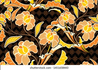 Detail Background Undangan Batik Nomer 44