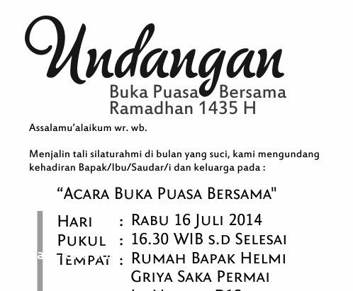 Detail Background Undangan Buka Bersama Nomer 33