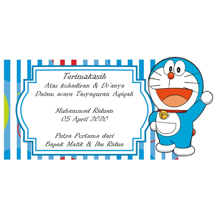 Detail Background Undangan Doraemon Nomer 23