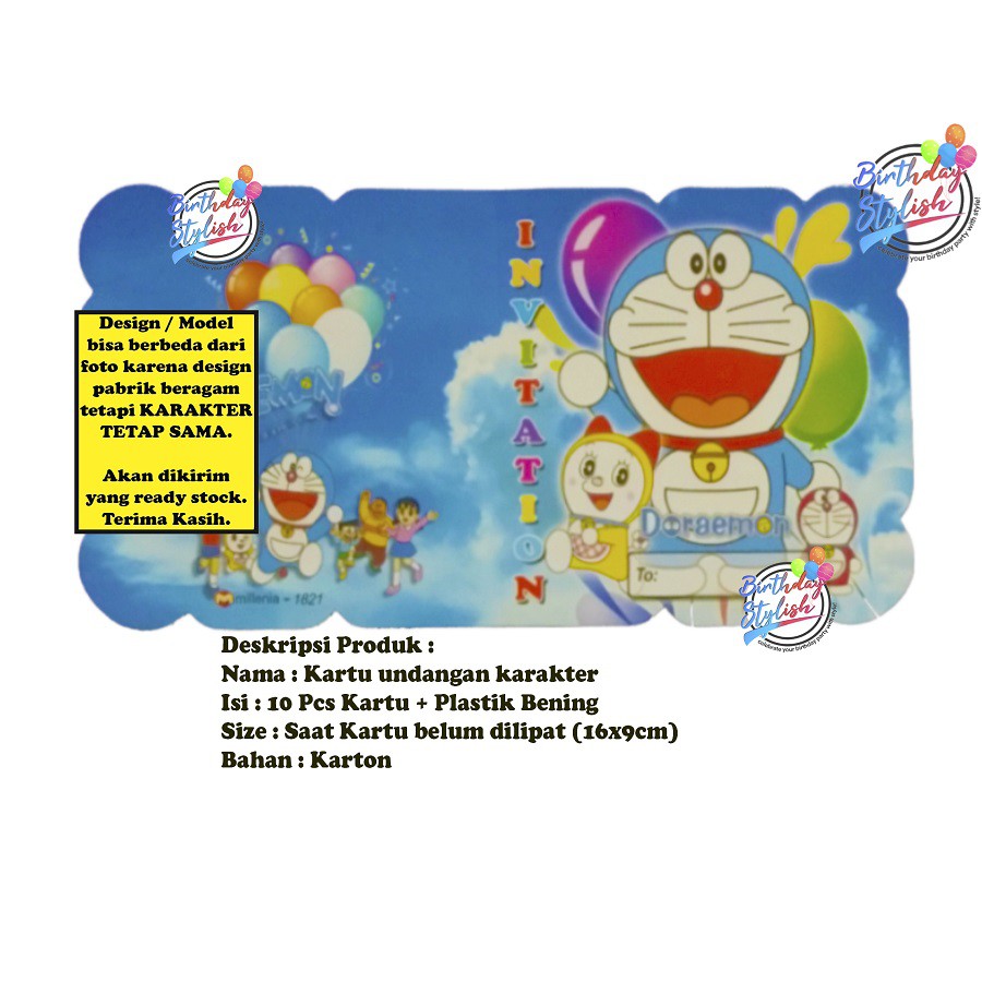 Detail Background Undangan Doraemon Nomer 57