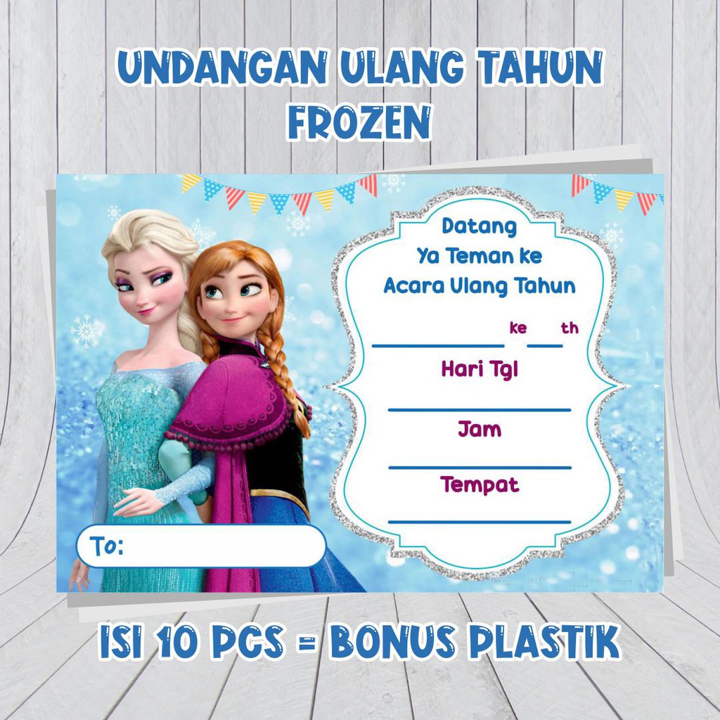 Detail Background Undangan Frozen Nomer 18