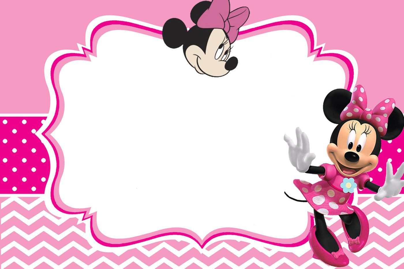 Detail Background Undangan Minnie Mouse Nomer 6