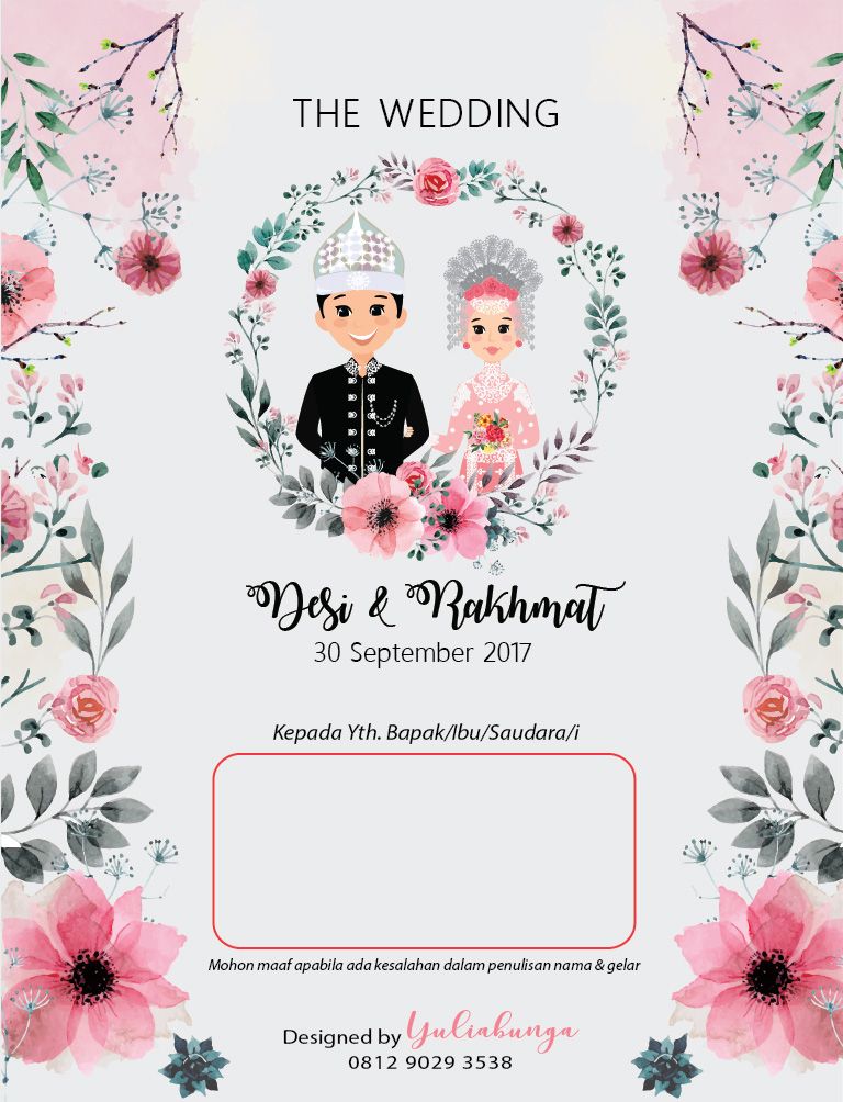 Detail Background Undangan Nikah Nomer 23