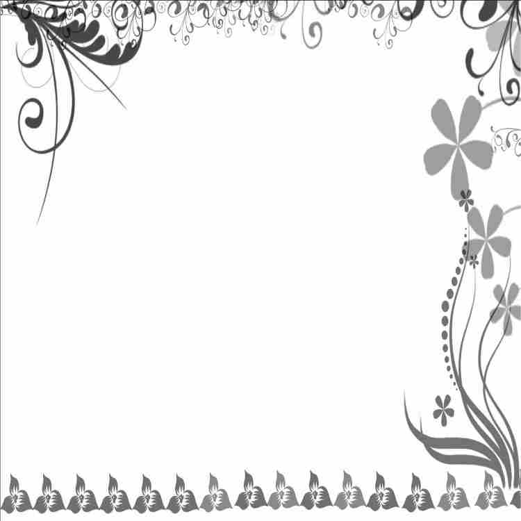 Detail Background Undangan Pernikahan Batik Hitam Putih Nomer 18