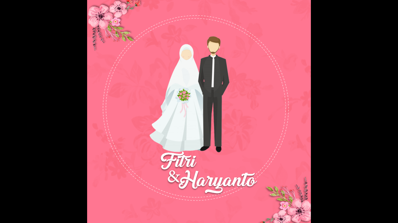Detail Background Undangan Pernikahan Islami Nomer 18