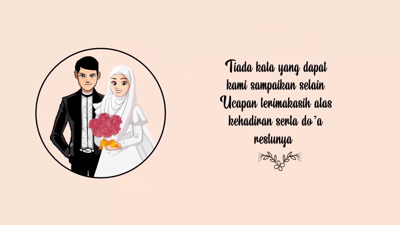 Detail Background Undangan Pernikahan Islami Nomer 35