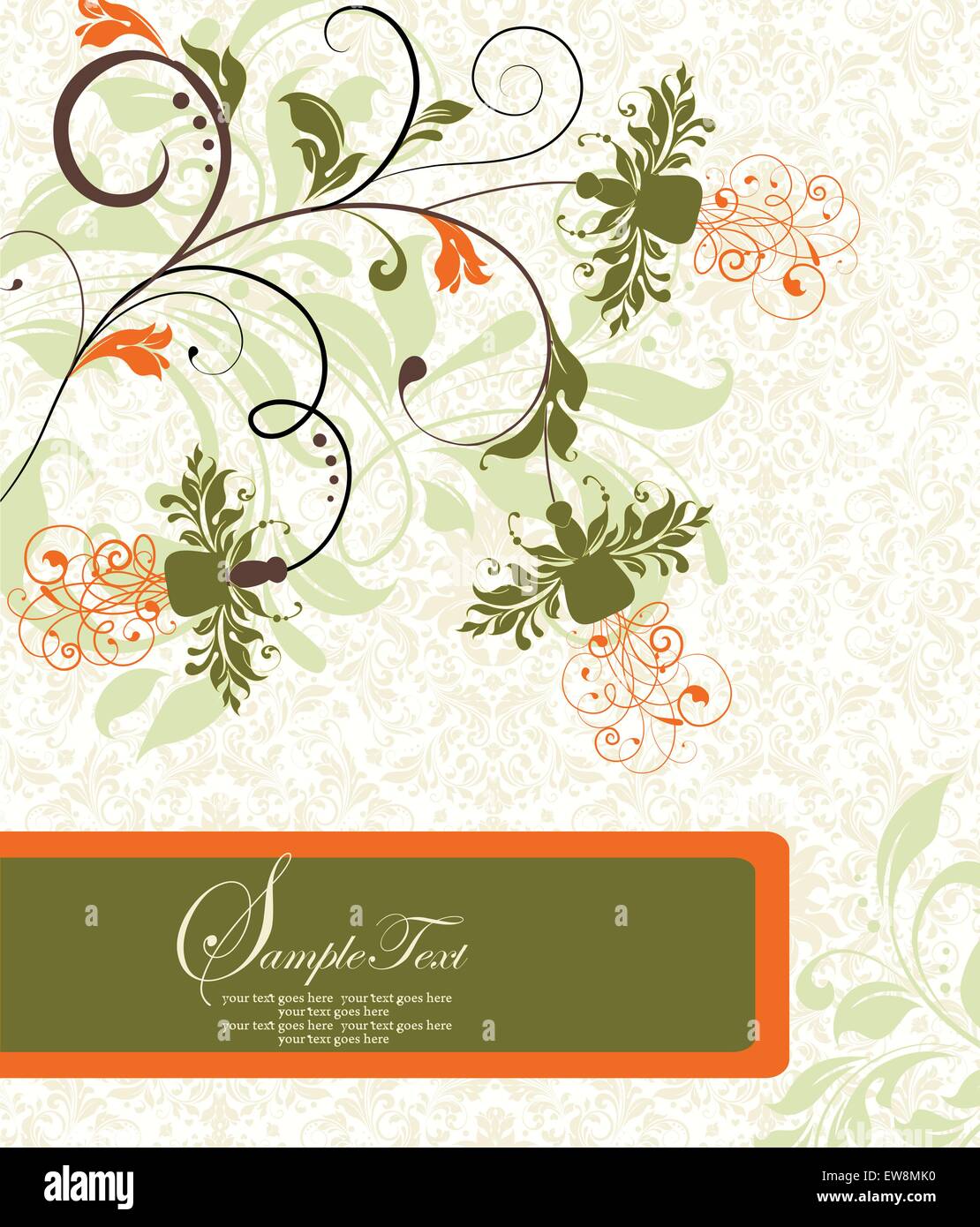 Detail Background Undangan Pernikahan Vintage Nomer 53