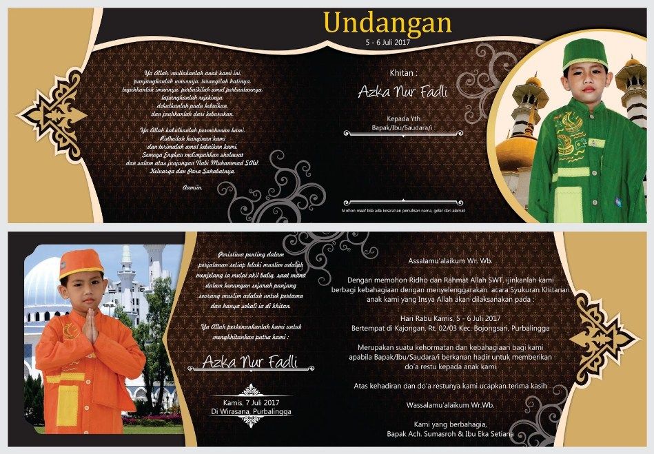 Detail Background Undangan Sunatan Nomer 25