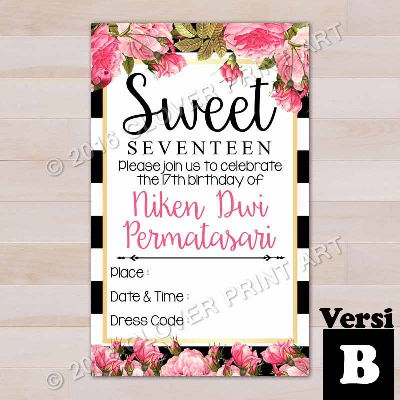 Detail Background Undangan Ulang Tahun 17 Nomer 28