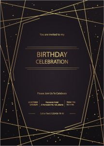 Detail Background Undangan Ulang Tahun 17 Nomer 10