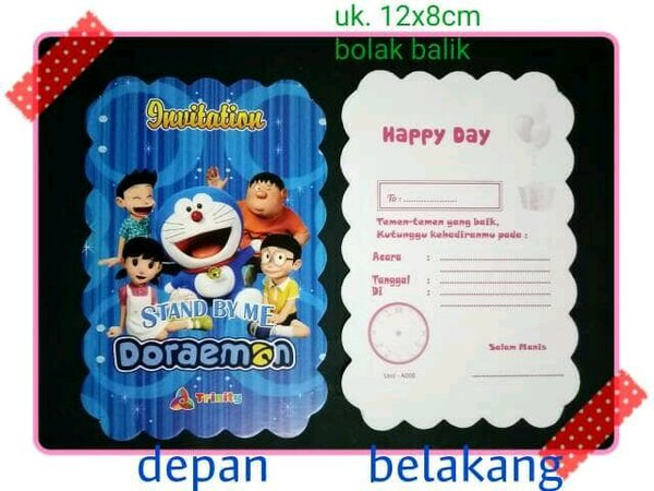 Detail Background Undangan Ulang Tahun Doraemon Nomer 20