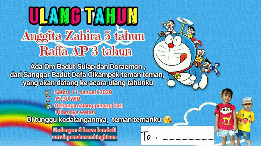 Detail Background Undangan Ulang Tahun Doraemon Nomer 22