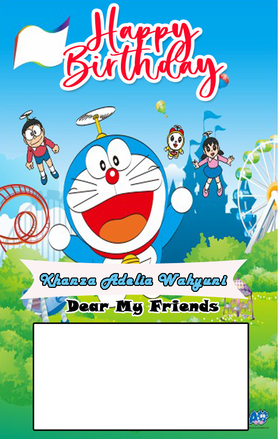 Detail Background Undangan Ulang Tahun Doraemon Nomer 9