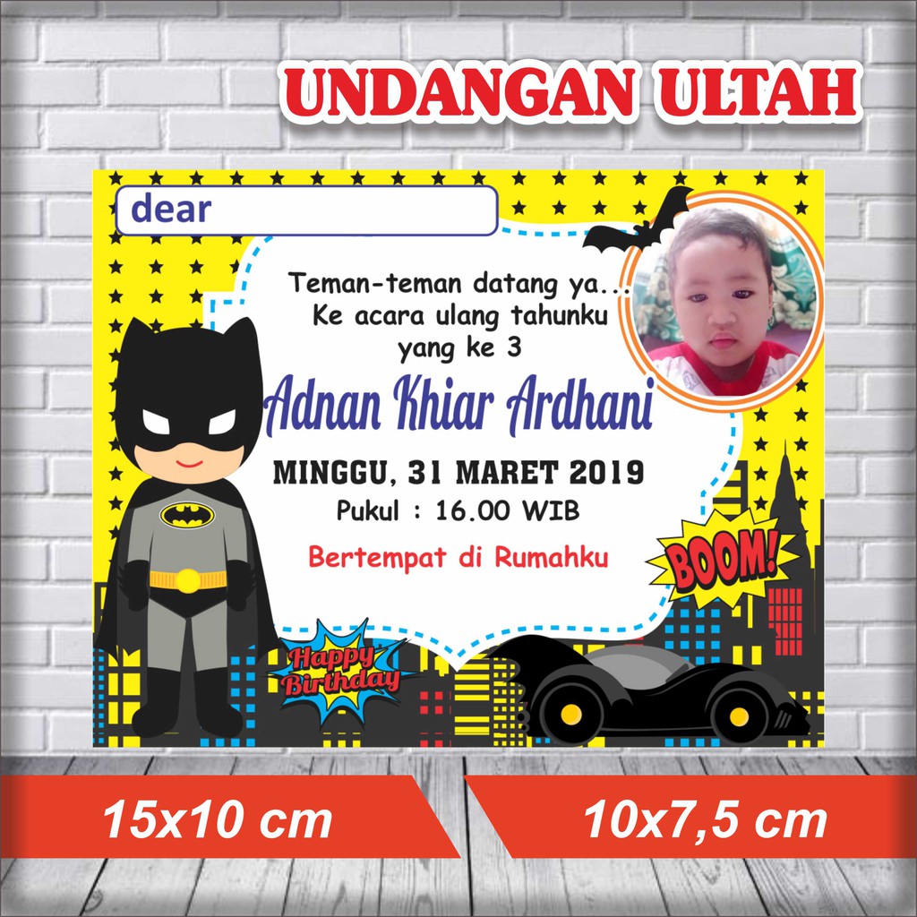 Detail Background Undangan Ultah Anak Nomer 25