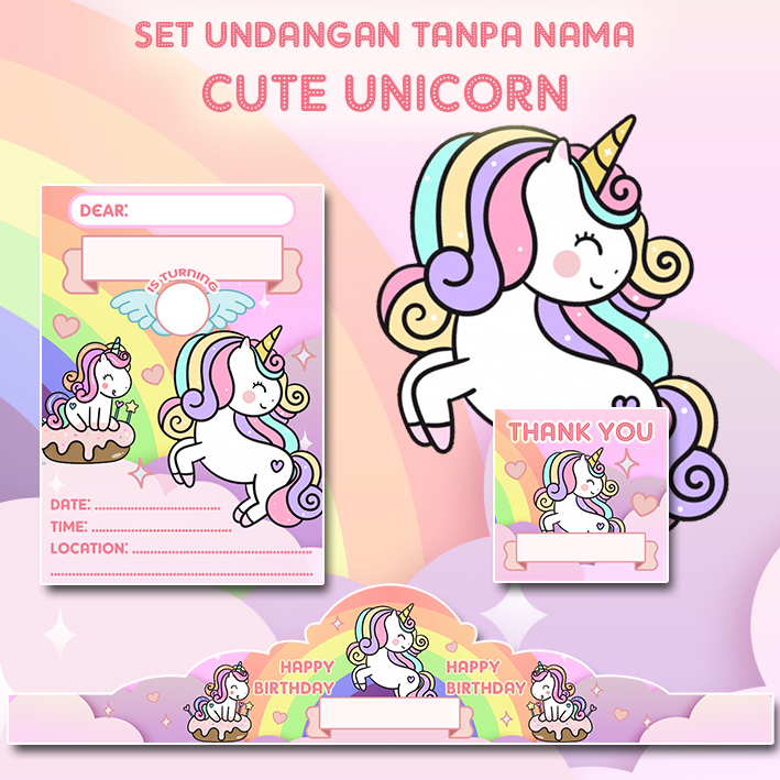 Detail Background Undangan Unicorn Nomer 39