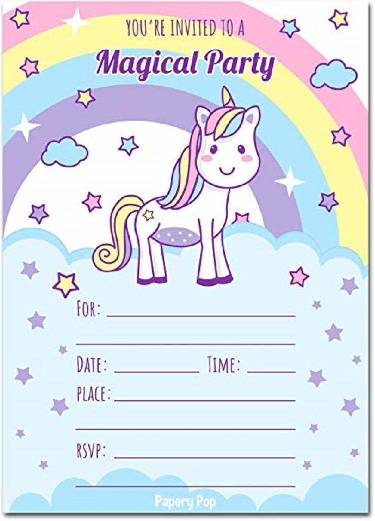 Detail Background Undangan Unicorn Nomer 5