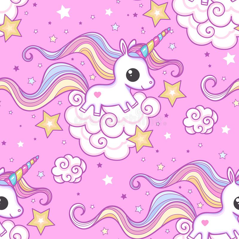 Detail Background Unicorn Pink Nomer 15