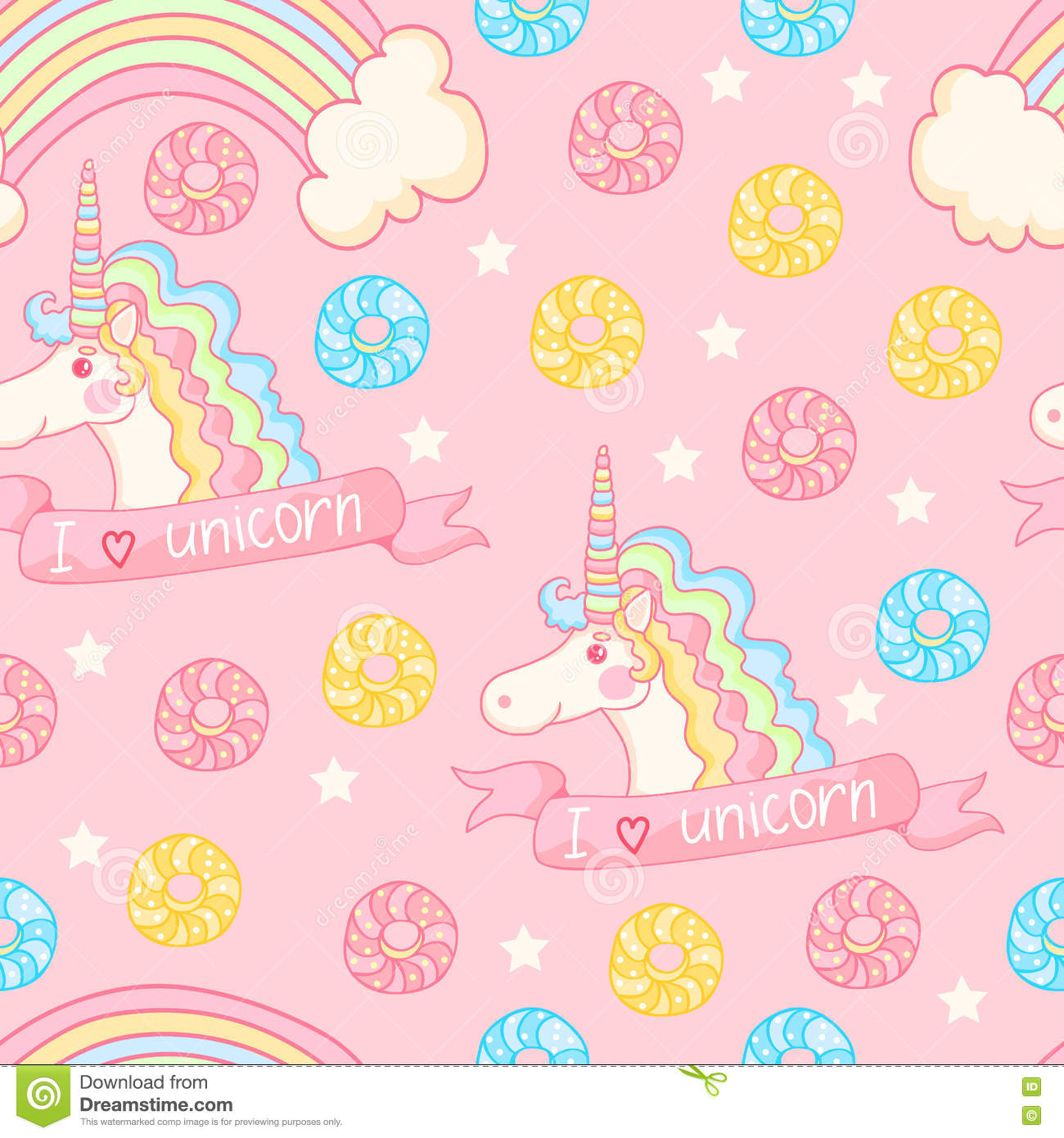 Detail Background Unicorn Pink Nomer 51