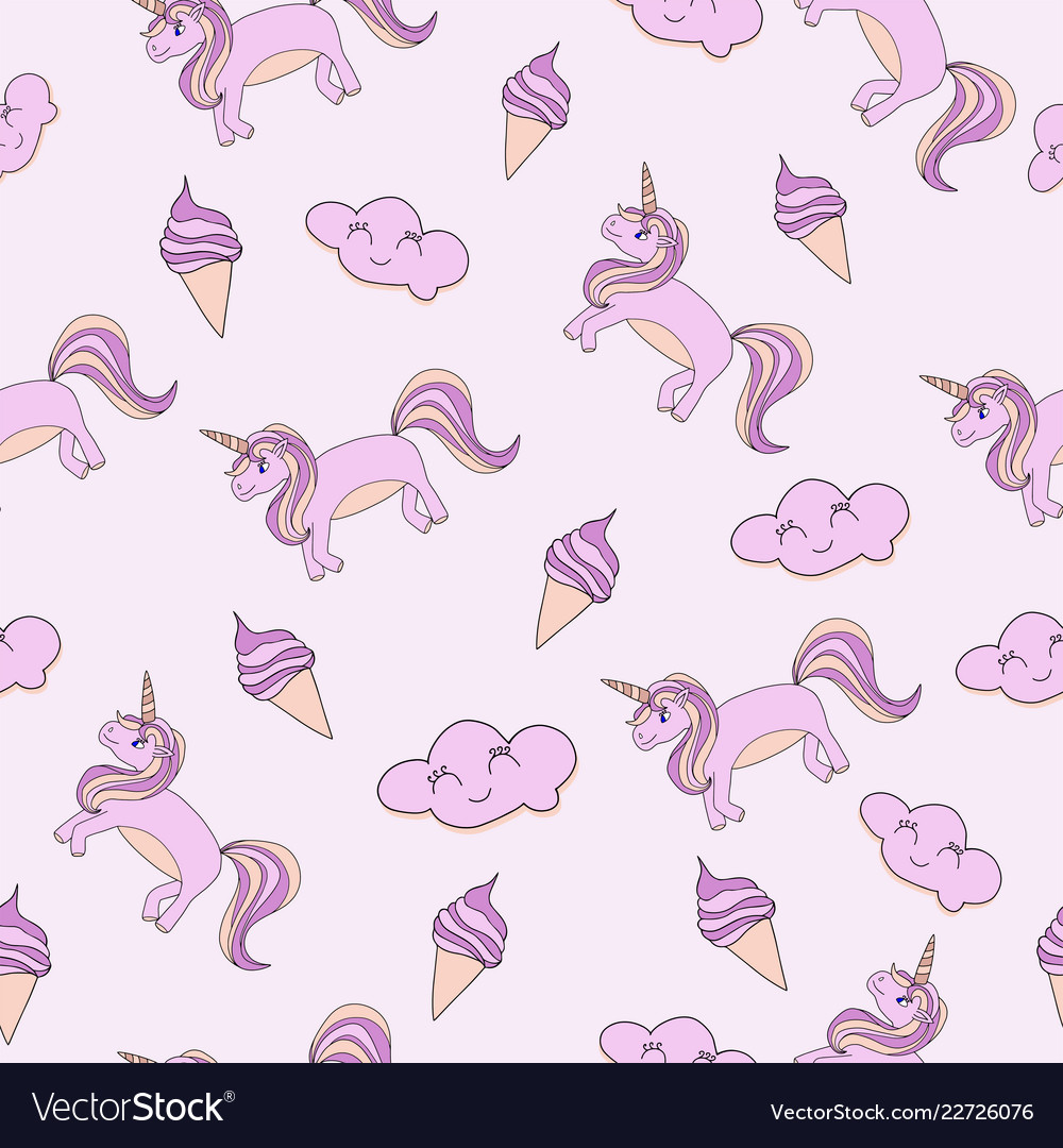 Detail Background Unicorn Pink Nomer 58