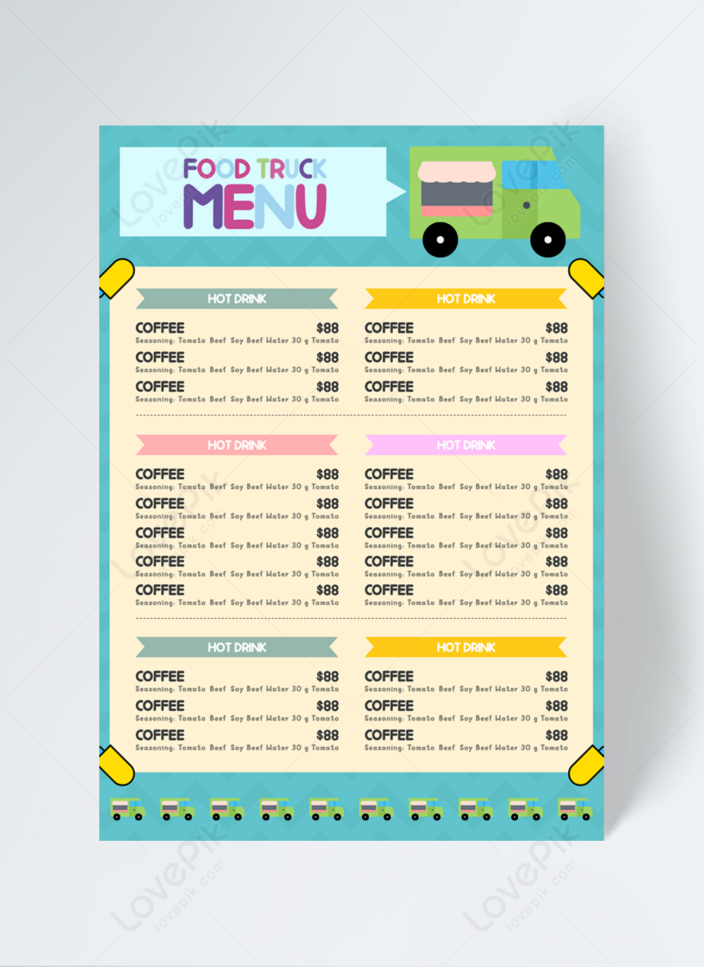 Detail Background Untuk Menu Makanan Nomer 49