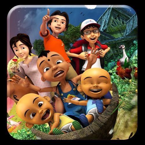 Detail Background Upin Dan Ipin Nomer 18
