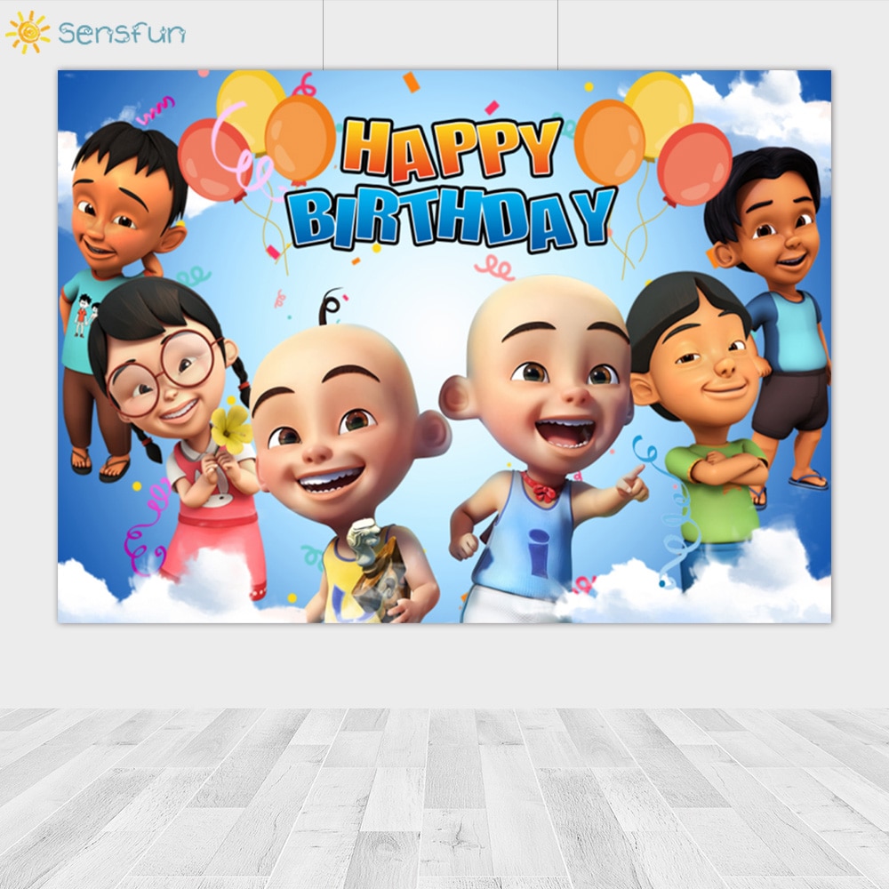Detail Background Upin Dan Ipin Nomer 28