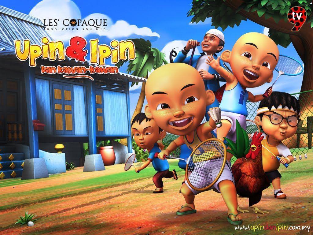 Detail Background Upin Dan Ipin Nomer 7