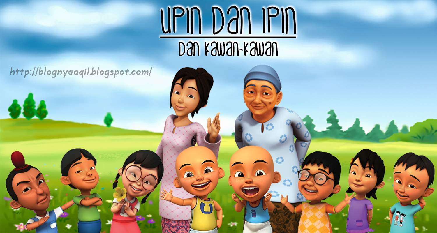 Detail Background Upin Ipin Nomer 27