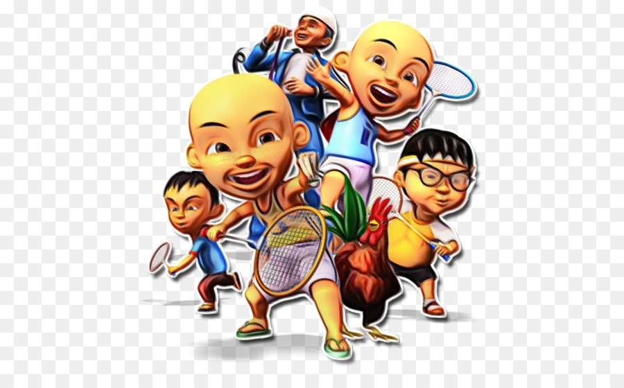 Detail Background Upin Ipin Nomer 43