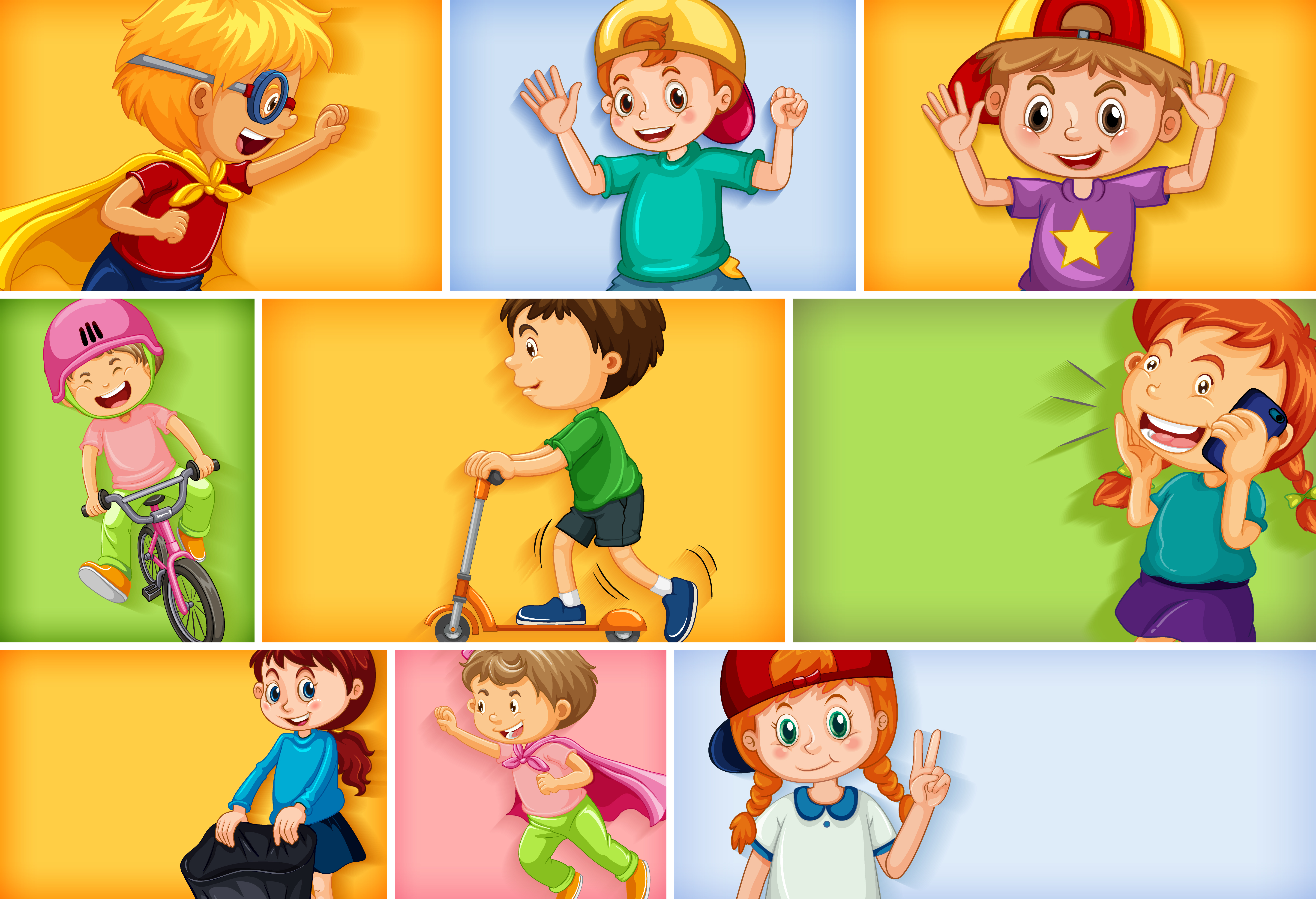 Detail Background Vector Anak Nomer 28