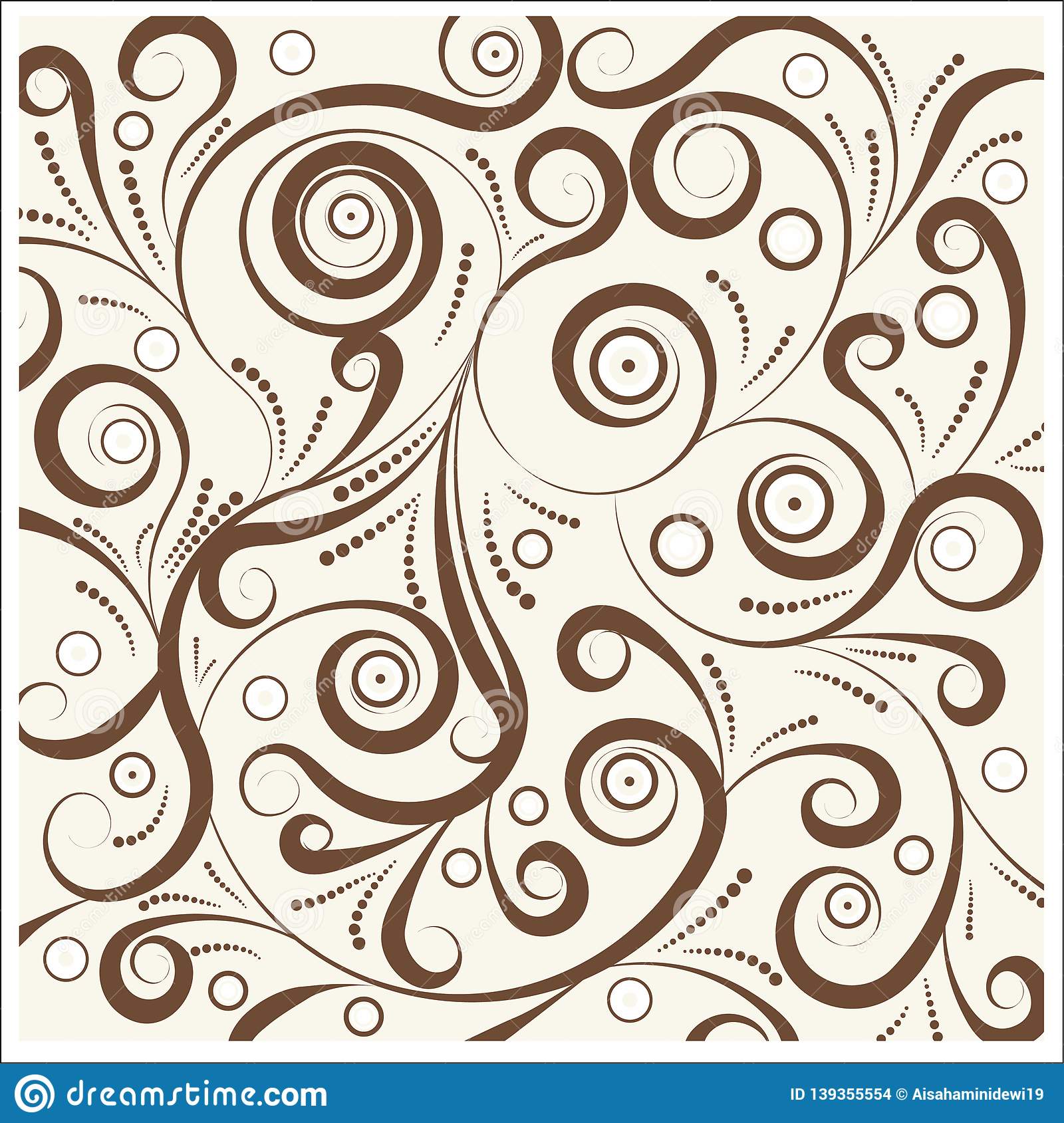 Detail Background Vector Batik Nomer 17