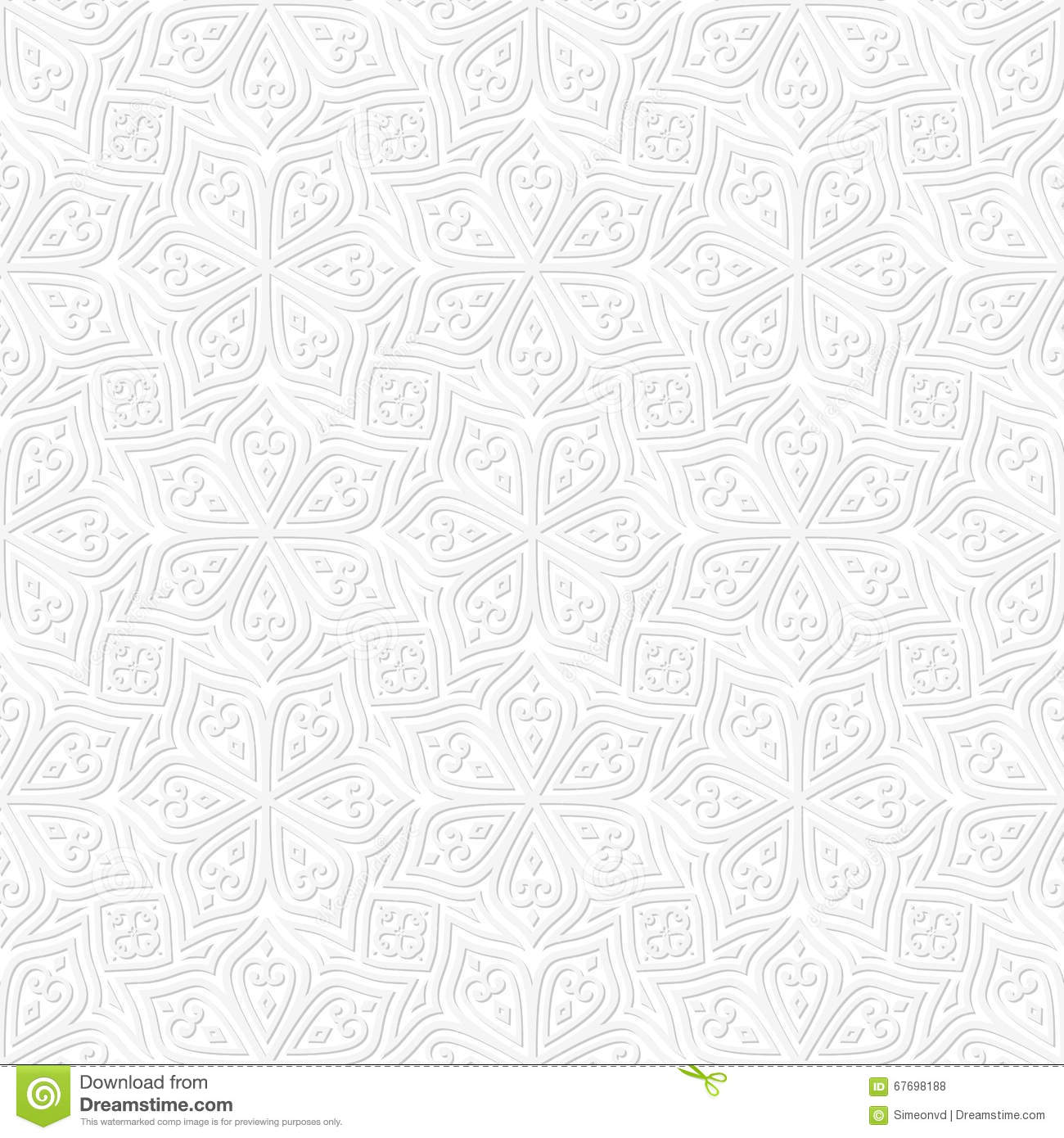 Detail Background Vector Batik Putih Nomer 2