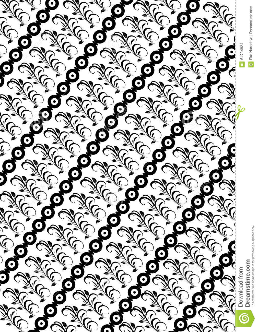 Detail Background Vector Batik Putih Nomer 17