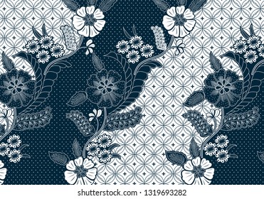 Detail Background Vector Batik Putih Nomer 29